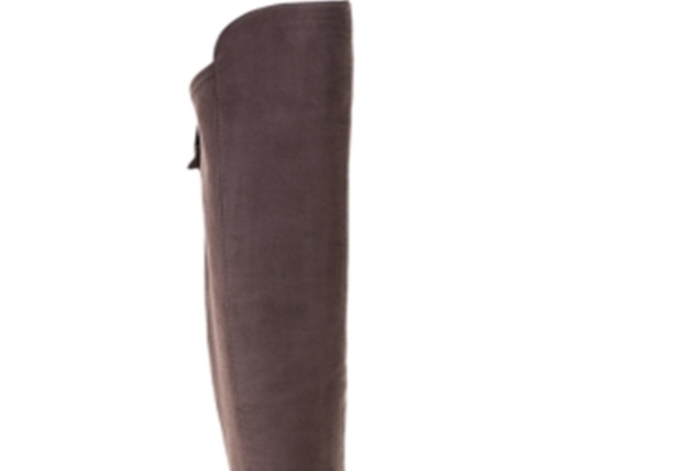 Style & Co Women's Almond Toe Over Knee Fashion Boots Brown Size 5.5 M