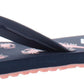 Sperry Women's Warf Lobster Print Slides Flip Flops Pink Size 10 M