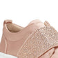 INC International Concepts Women's Sapphira Fabric Low Top Pink Size 9.5M