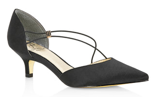 Adrianna Papell Women's Lacy Evening Pumps Black Size 7 M