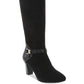 Karen Scott Women's Sharonn Closed Toe Mid Calf Fashion Boots Brown Size 7.5M-WC