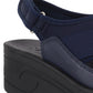 Easy Street Women's Delight Shoes Blue Size 8 WW