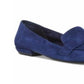 Steve Madden Women's Carver Tailored Flats Blue Size 10 M