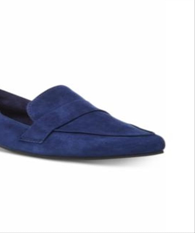 Steve Madden Women's Carver Tailored Flats Blue Size 10 M