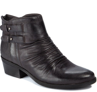 Baretraps Women's Georgina Slouchy Strappy Ankle Boots Gray Size 9.5M