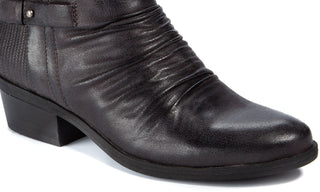 Baretraps Women's Georgina Slouchy Strappy Ankle Boots Gray Size 9.5M