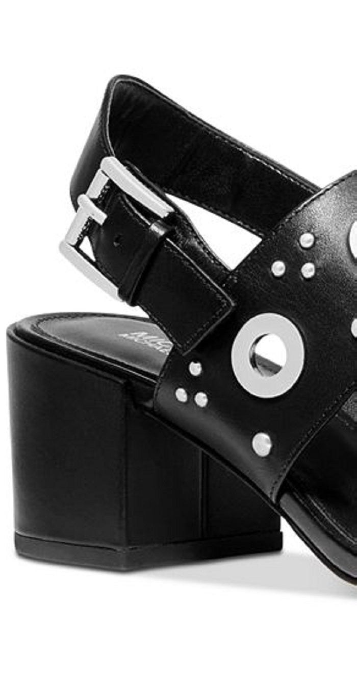 Michael Kors Women's Caldwell Dress Sandals Black Size 5 M