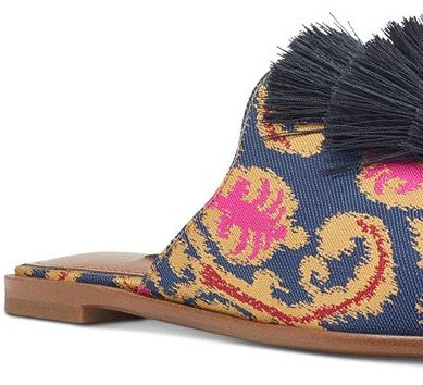 Nine West Women's Ollial Mules Blue 6.5M