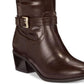 Karen Scott Women's Fayth Closed Toe Knee High Fashion Boots Brown Size 7 M