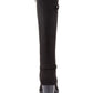 Karen Scott Women's Almond Toe Kitten Heel Zip up Boots Black Size 6 M-WC