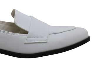 Bar III Women's Pointed Toe Oxfords White Size 7.5 M