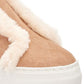 DKNY Women's Mason Suede Faux Sneakers Brown Size 10