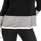 Charter Club Women's Ribbed Sweater Black Size Petite Medium