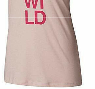 Columbia Women's Sportswear Word Block Crewneck Graphic Slogan T-Shirt Red Size Medium