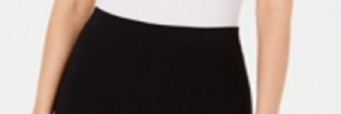 INC International Concepts Women's Frayed High Rise Shorts White Size 4