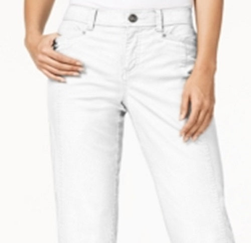 Style & Co Women's Capri Pants White Size 10 Petite