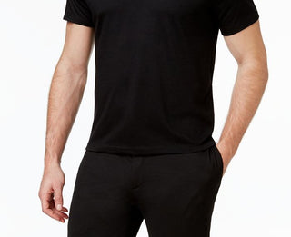 Alfani Men's Collared Short Sleeve Polo Shirt Gray Size XL