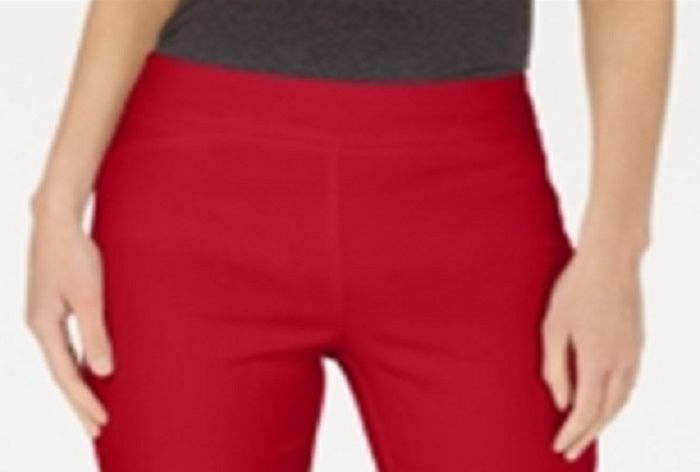 Charter Club Women's Pull on Bermuda Shorts Red Size X-Large