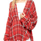 Free People Women's Hidden Valley Button Down Shirt Scarlett Red Size X-Small