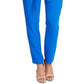 Vince Camuto Women's Zippered Evening Pants Blue Size 14