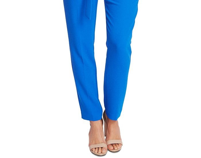 Vince Camuto Women's Zippered Evening Pants Blue Size 14
