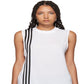 Adidas Women's Must Haves 3 Stripe Tank White Size Small