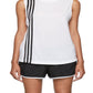 Adidas Women's Must Haves 3 Stripe Tank White Size Small
