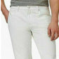 Berlin Men's Classic Straight Leg Stretch Jeans White Size 33X30