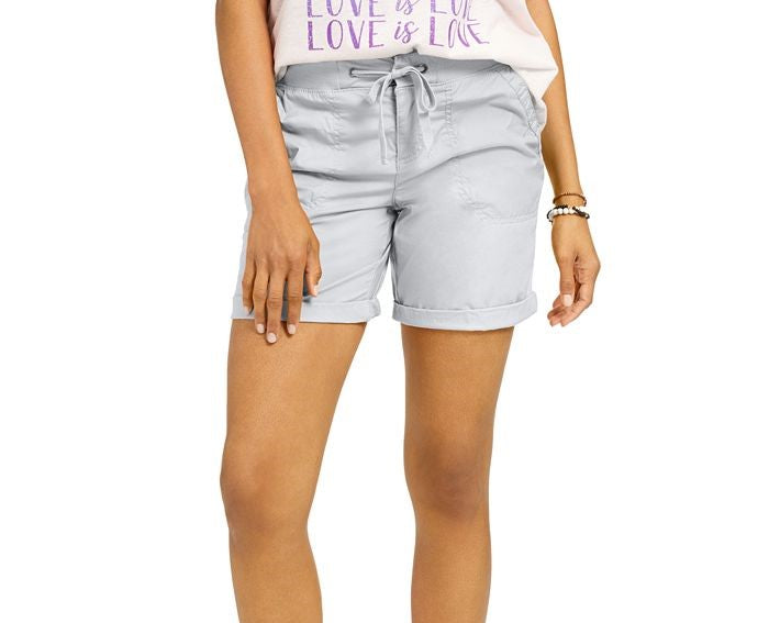 Style & Co Women's Bermuda Shorts Silver Size X-Small