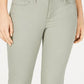 Charter Club Women's Bristol Skinny Ankle Jeans Green Size 6 Petite