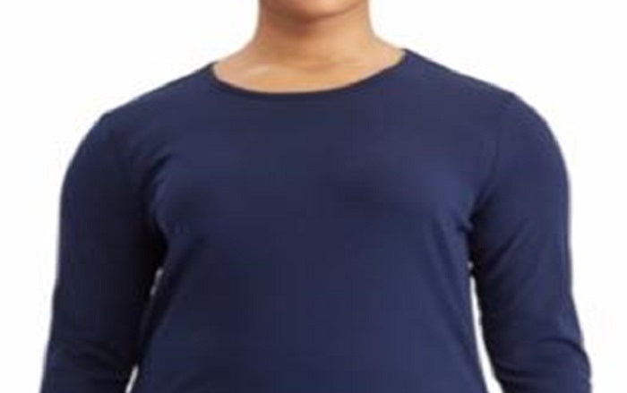 Ralph Lauren Women's Stretch Long Sleeve Tee Blue Size 2X