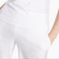 INC International Concepts Women's Cotton Eyelet Square-Neck Top  White Size Large