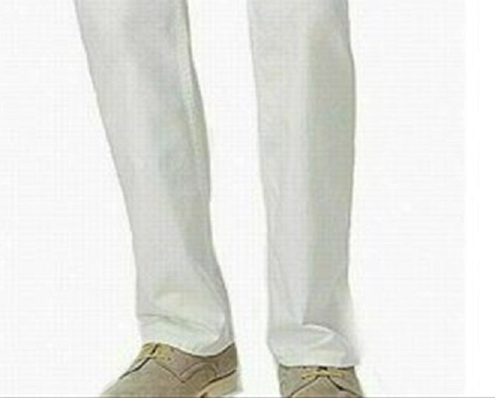 Berlin Men's Classic Straight Leg Stretch Jeans White Size 32X34