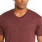 Alfani Men's V Neck Undershirt Red Size XL