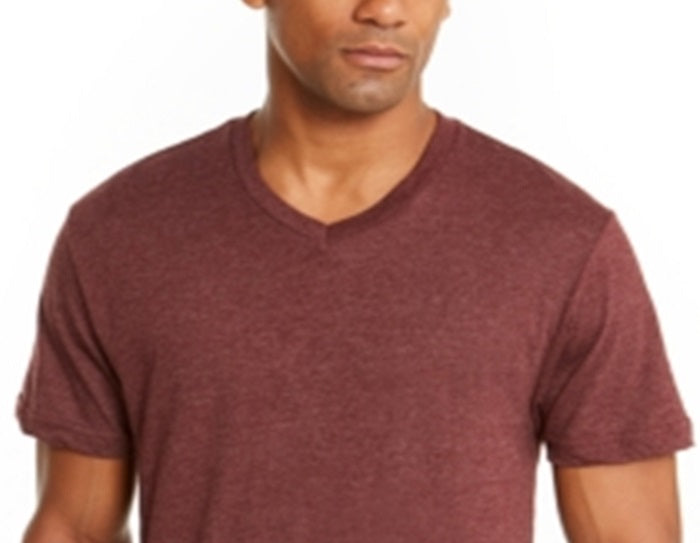 Alfani Men's V Neck Undershirt Red Size XL