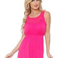 White Mark Women's Katherine Sleeveless Maxi Dress Pink Size Large