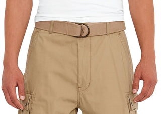Levi's Men's Snap Cargo Shorts Beige Size 34
