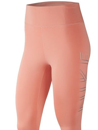 Nike Women's Run GX Tights Pink Size X-Large