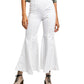 Free People Women's Cha Cha Flare Jeans White Size 24