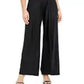 Connected Apparel Women's Belted Wide Leg Jumpsuit Black Size 14W