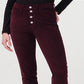 Levi's Women's 721 Corduroy High Rise Skinny Pants Red Size 28X30