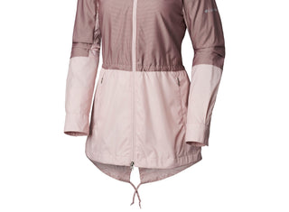 Columbia Women's Sustina Springs Fleece Lined Windbreaker Pink Size Small