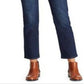 Ralph Lauren Women's Super Stretch Modern Curvy Straight Jeans Blue Size 12