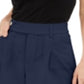 INC International Concepts Women's Pocketed Shorts Blue Size 12