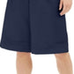 INC International Concepts Women's Pocketed Shorts Blue Size 12