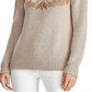 Ralph Lauren Women's Fair Isle Turtleneck Sweater Brown Size X-Small
