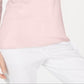 Karen Scott Women's Cotton Scoop-Neck Top  Pink Size XL