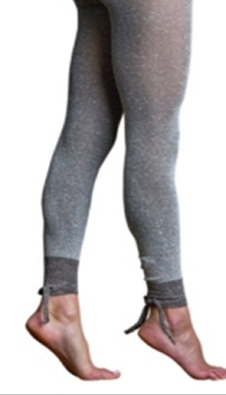 Lemon Women's Hopscotch Tweed Footless Tight Pants Brown  Size Medium