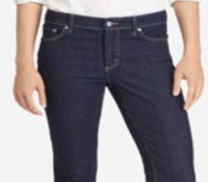 Ralph Lauren Women's Mid Rise Straight Jeans Blue Size 12
