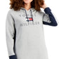 Tommy Hilfiger Women's Logo Hoodie Dress Gray Size X-Large